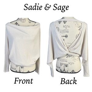 Sadie & Sage Knit Waffle Top